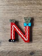 Houten Letter N - Decoratie, Ophalen of Verzenden, Zo goed als nieuw, Wanddecoratie