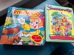 2 Sprookjes Puzzelboekjes: Pinokkio & Sneeuwwitje, Ophalen of Verzenden, Minder dan 10 stukjes, 2 tot 4 jaar