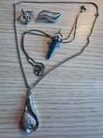 Zilveren sieraden, Sieraden, Tassen en Uiterlijk, Antieke sieraden, Ophalen of Verzenden, Zilver, Overige typen