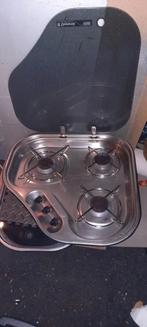 Dometic 3 pits camper caravan boot kookplaat gasstel, Caravans en Kamperen, Ophalen of Verzenden, Gebruikt