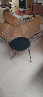 Replica Diamond Chair - Design Icoon, Ophalen, Zwart, Zo goed als nieuw, Metaal