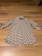 Supermooie vrijwel nieuwe blouse Ladress maat S M beige stip, Kleding | Dames, Blouses en Tunieken, Beige, Ophalen of Verzenden