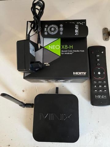 MINIX MEDIAPLAYER  NEO X8-H 4K ULTRA HD MET AFSTANDBEDIENING beschikbaar voor biedingen