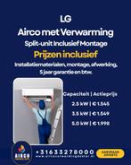 Airco met Verwarming – Inclusief Montage – Actieprijzen!, Ophalen, Verwarmen, Nieuw, 3 snelheden of meer