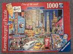 Puzzel Ravensburger "New York-Cities of the World" 1000st, Hobby en Vrije tijd, Denksport en Puzzels, Ophalen of Verzenden, 500 t/m 1500 stukjes