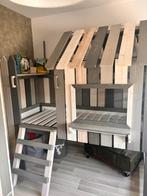 Houten kinderslaapkamer boomhut met Kledingkast Kinderkamer, 100 tot 150 cm, Ophalen of Verzenden, Zo goed als nieuw, 150 tot 200 cm