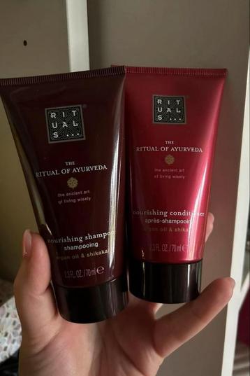 Ritual of ayurveda shampoo & conditioner 70ml beschikbaar voor biedingen