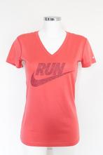 NIKE roze running /hardloop shirt met V-hals maat XS, Kleding | Dames, Sportkleding, Nike, Ophalen of Verzenden, Maat 34 (XS) of kleiner