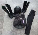 Set paardrijkleding kind, Dieren en Toebehoren, Paardrijkleding, Ophalen of Verzenden, Gebruikt, Kinderen