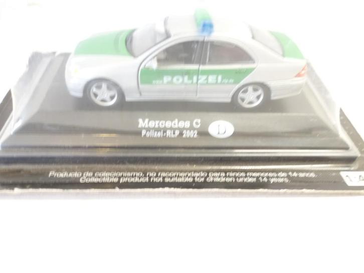 Mercedes C Polizei RLP 2002 1:43 modelauto, Hobby en Vrije tijd, Modelauto's | 1:43, Nieuw, Auto, Overige merken, Ophalen of Verzenden