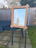 Decoratie spiegel bruiloft en feesten, Hobby en Vrije tijd, Feestartikelen, Ophalen, Gebruikt, Versiering, Geboorte of Huwelijk