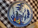 Delfts blauw bord Chinoiserie, Ophalen