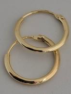 Gouden oorringen 14 karaat gouden creolen 13 mm doorsnede, Ophalen of Verzenden, Goud, Goud