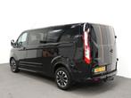 Ford Transit Custom 320 2.0 TDCI L2H1 Sport Dubbele Cabine A, Euro 6, 4 cilinders, Leder en Stof, Zwart