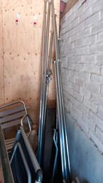 Kledingrek stellage  35 mtr, Ophalen, Gebruikt, Minder dan 100 cm