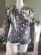 Casa Moda schitterend zwart wit geel jasje M 38 jas colbert, Kleding | Dames, Maat 38/40 (M), Overige kleuren, Verzenden, Casa Moda