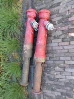2 gietijzeren brandkranen brandkraan., Ophalen, Gebruikt, Handmatig, Overige typen