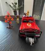 Playmobil Brandweer Blus Auto 5616, Ophalen of Verzenden, Zo goed als nieuw, Complete set