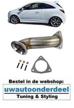 Racing Downpipe RVS Voor Opel Corsa D Astra H 1.6 Turbo GSI, Verzenden, Automotive Parts, A.parts@hotmail.nl, Trasmolenlaan 12 3447 GZ Woerden