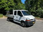 Renault Master T35 2.5 DCI L3 Open laadbak HIAB 013T kraan, Voorwielaandrijving, Stof, 4 cilinders, 2000 kg