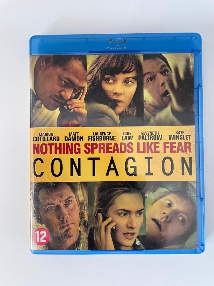 Contagion - Blu-Ray, Cd's en Dvd's, Blu-ray, Zo goed als nieuw, Actie, Ophalen of Verzenden