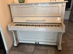 Vintage creme witte Piano, Ophalen, Gebruikt, Wit