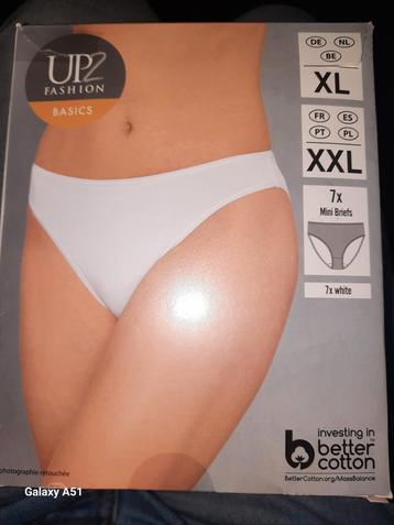 UP2 BASICS DOOS MET 7 SLIPS XL BETTER COTTON   5 euro! beschikbaar voor biedingen