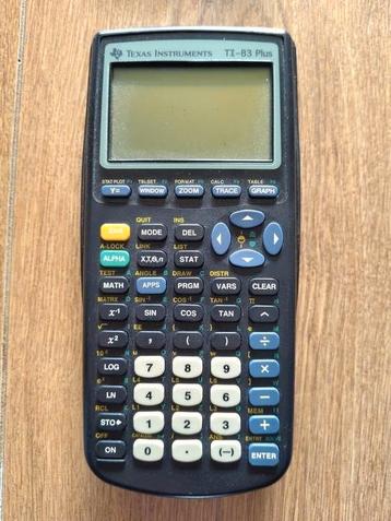 Texas Instruments - TI-83 Plus Grafische Rekenmachine beschikbaar voor biedingen