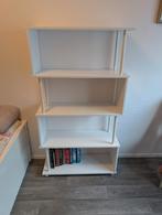 Leuke witte (boeken)kast, Ophalen, Met plank(en), Gebruikt, 100 tot 150 cm