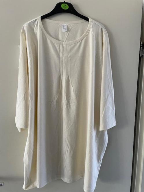 Creme shirt maat 56, Kleding | Dames, Grote Maten, Zo goed als nieuw, Shirt of Top, Beige, Ophalen of Verzenden