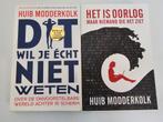 Modderkolk: Dit wil je niet weten + Het is oorlog, Ophalen of Verzenden, Gelezen