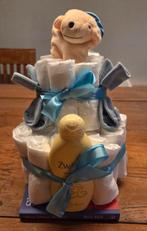 Luiertaart met Dribbel boekje🥰, Ophalen of Verzenden, Nieuw, Kraamcadeau