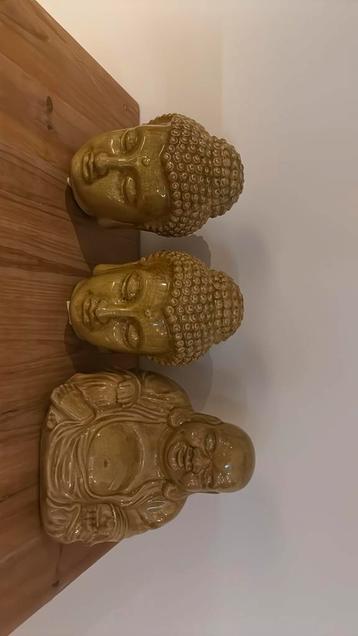 3 stuks in 1x kopen boeddhabeelden beschikbaar voor biedingen