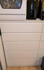 Ikea Kullen ladekast wit - 5 Lades, Huis en Inrichting, Kasten | Ladekasten, Ophalen, 50 tot 100 cm, Zo goed als nieuw, Minder dan 100 cm