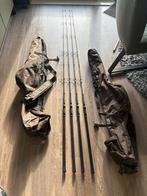 4x Esp quickdraw 4k 10ft 3lb met foudraal, Watersport en Boten, Hengelsport | Karpervissen, Ophalen of Verzenden, Zo goed als nieuw