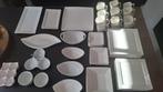 Compleet porseleinen servies (wit), Huis en Inrichting, Keuken | Servies, Ophalen, Zo goed als nieuw, Bord(en), Overige stijlen