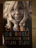 Claudia de Breij - Dingen die fijn zijn, Ophalen of Verzenden, Zo goed als nieuw, Claudia de Breij