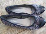 Ballarinas maat 41 panterprint platte schoenen van Natura, Zo goed als nieuw, Grijs, Natura, Ballerina's