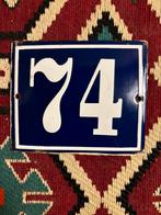 Leuk emaille bord nr 74, Antiek en Kunst, Antiek | Emaille, Ophalen of Verzenden