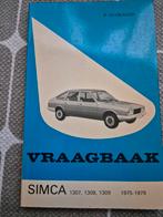 Vraagbaak Simca 1307, 1308, 1309   1975-1979, Ophalen of Verzenden