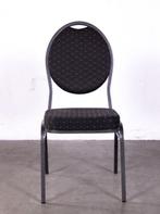 stackchair zwart (70 stuks), Zwart, Zo goed als nieuw, Metaal, Vijf, Zes of meer stoelen