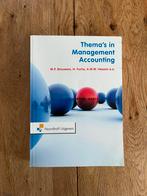 Thema's in Management Accounting - M.P. Brouwers, Boeken, Ophalen of Verzenden, Zo goed als nieuw, Accountancy en Administratie
