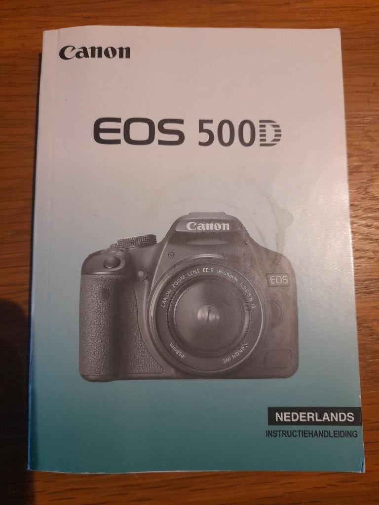 Canon 500D spiegelreflex, Gebruikt, Spiegelreflex, Ophalen of Verzenden, Nikon