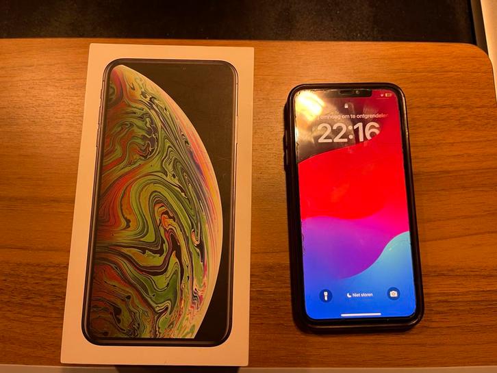 iPhone XS Max - Achterkant kapot, voorkant perfect!, Telecommunicatie, Mobiele telefoons | Apple iPhone, Gebruikt, 64 GB, iPhone 11 Pro Max