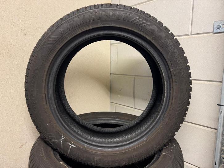 Dunlop SP Wintersport 195-55R16, Auto-onderdelen, Banden en Velgen, Band(en), Winterbanden, 16 inch, 195 mm, Personenwagen, Gebruikt
