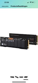 WD BLACK SN850 NVMe SSD 500 GB Heatsink M.2, Computers en Software, Harde schijven, Desktop, Ophalen of Verzenden, Zo goed als nieuw
