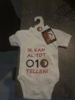 Feyenoord Baby Romper - Ik kan al tot 01 tellen!, Ophalen of Verzenden, Nieuw, Jongetje of Meisje, Pakje