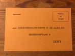 Briefkaart Zeist de Haan NV Zinzendorflaan 3 kenmerk A68, Verzamelen, Ansichtkaarten | Nederland, Utrecht, Ongelopen, Ophalen of Verzenden