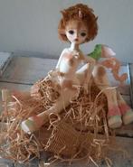 Bjd 1/6, voledige hars ,gecustumized unicorn, mohair pruik., Ophalen of Verzenden, Nieuw, Pop
