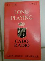 CADO Radio Catalogus 1956, Ophalen of Verzenden, Gelezen, CADO Radio, Catalogus